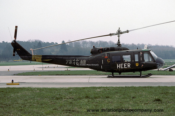German Army LHFTR10 Bell/Dornier UH-1D Iroquois 73+46 (1981)