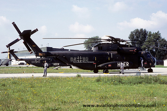 German Army MHFTR35 Sikorsky CH-53G Stallion 84+93 (1981)
