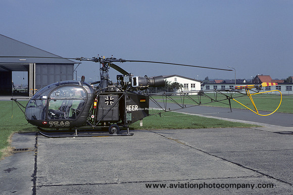German Army HFWS Sud Alouette II 75+48 (1981)