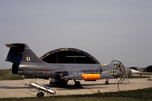 German Navy MFG1 Lockheed F-104G Starfighter 26+60 (1981)