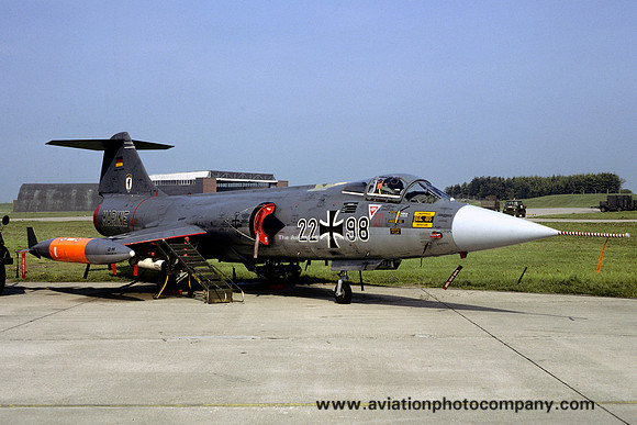 German Navy MFG1 Lockheed F-104G Starfighter 22+98 (1981)