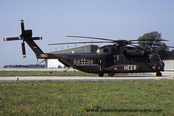 German Army MHFTR35 Sikorsky CH-53G Stallion 84+04 (1981)