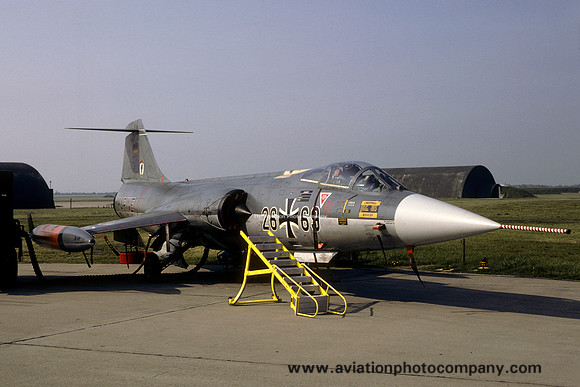 German Navy MFG1 Lockheed F-104G Starfighter 26+69 (1981)