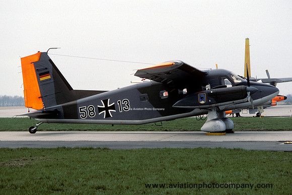 German Air Force LTG61 Dornier Do28D 58+13 (1981)