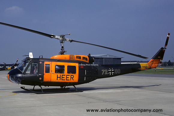 German Army HFWS Bell/Dornier UH-1D Iroquois 72+00 (1981)