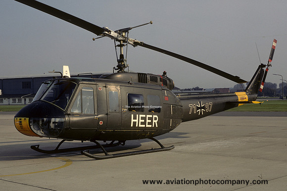 German Army HFWS Bell/Dornier UH-1D Iroquois 71+97 (1981)