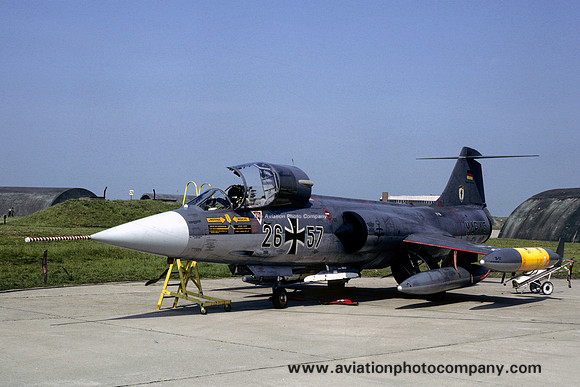 German Navy MFG1 Lockheed F-104G Starfighter 26+57 (1981)