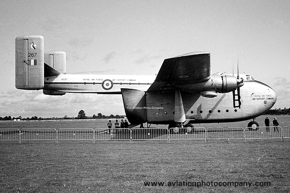 RAF Air Support Command 47 Squadron Blackburn Beverley C.1 XB267/B (1967)