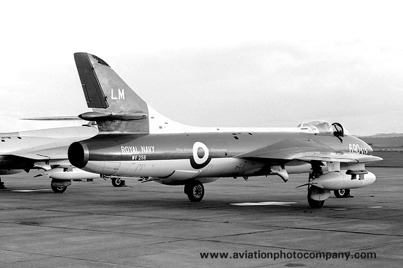 Royal Navy 764 Squadron Hawker Hunter GA.11 WV256/LM690 (1970)