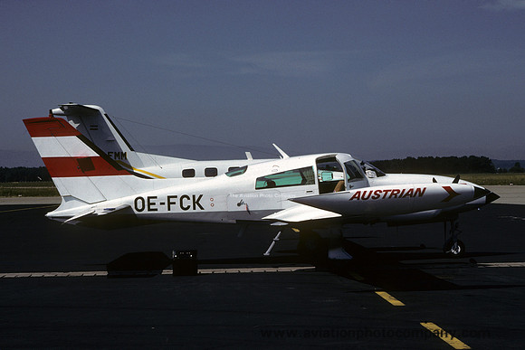 Austrian Airlines Cessna 310R OE-FCK (1988)