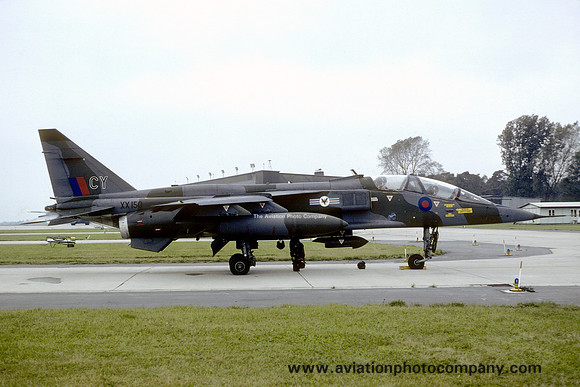 RAF 20 Squadron Sepecat Jaguar T.2 XX150/CY (1980)