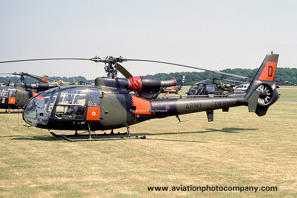 Army Air Corps ARWS Westland Gazelle AH.1 XW889/D (1984)