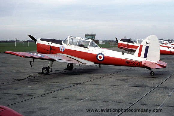 RAF Flying Selection Squadron DHC-1 Chipmunk T.10 WK550/L (1980)