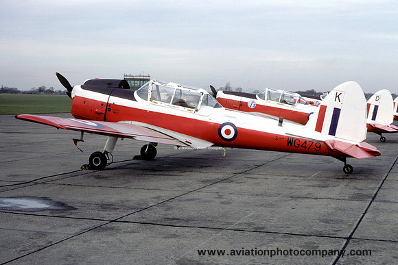 RAF Flying Selection Squadron DHC-1 Chipmunk T.10 WG479/K (1980)