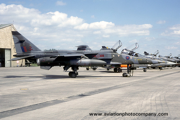 RAF 41 Squadron Sepecat Jaguar T.2 XX842/T (1980)