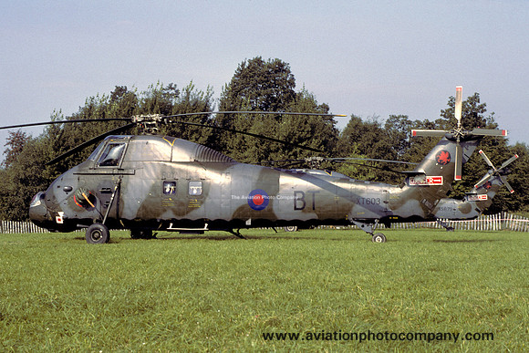 RAF 18 Squadron Westland Wessex HC.2 XT603/BT (1979)