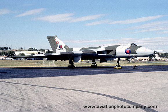 RAF 101 Squadron Avro Vulcan B.2 XM649 (1980)