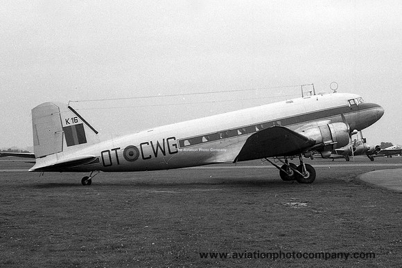 Belgian Air Force 15 Wing Douglas C-47B-1-DL K-16/OT-CWG (1957)