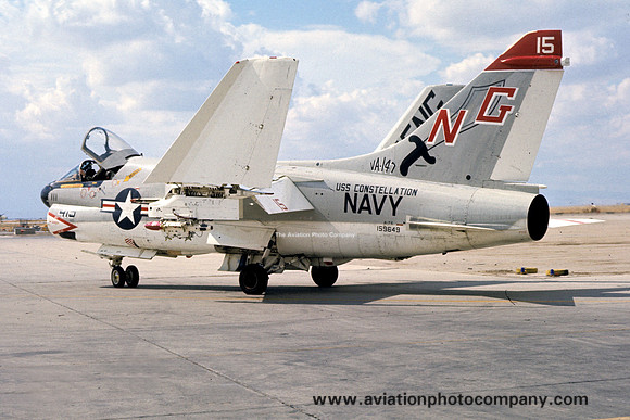 US Navy VA-147 LTV A-7E Corsair 159649/NG-415 (1975)