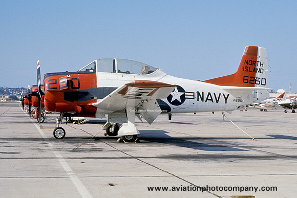 US Navy North Island North American T-28C Trojan 146260 (1976)