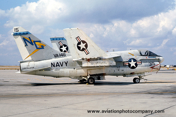 US Navy VA-146 LTV A-7E Corsair 158012/NG-315 (1975)