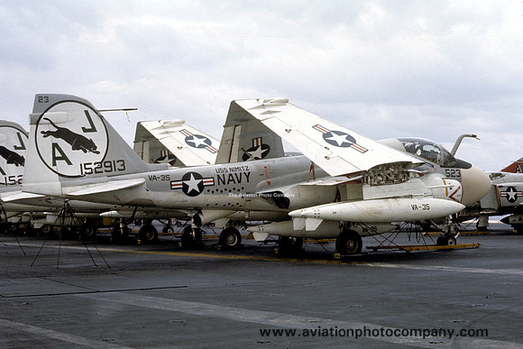US Navy VA-35 Grumman KA-6D Intruder 152913/AJ-523 (1975)