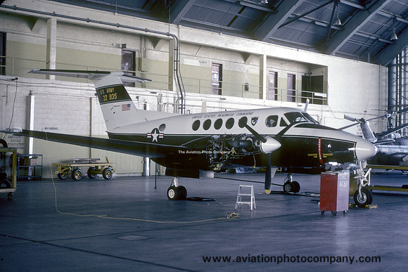 US Army Readiness Command Beech C-12A Huron 77-22935 (1979)