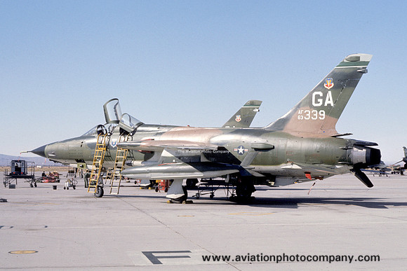 USAF 35 TFW 562 TFS Republic F-105G Thunderchief 63-8339/GA (1975)