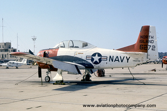US Navy North Island North American T-28C Trojan 146272 (1976)