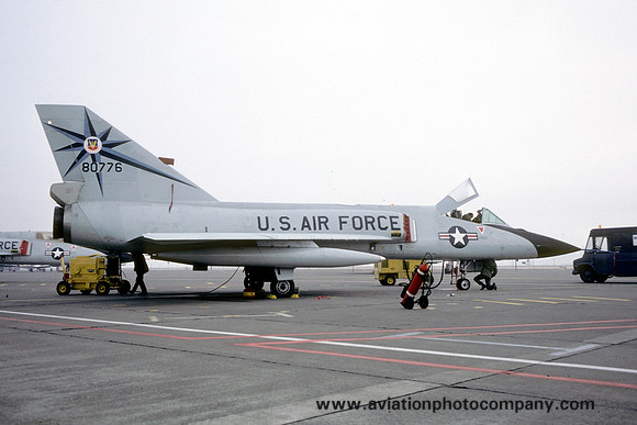 USAF 318 FIS Convair F-106A Delta Dart 58-0776 (1980)