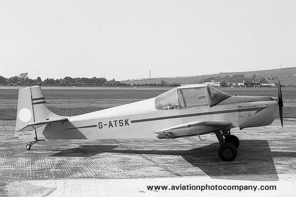 Druine D.62B Condor G-ATSK at Shoreham (1969)