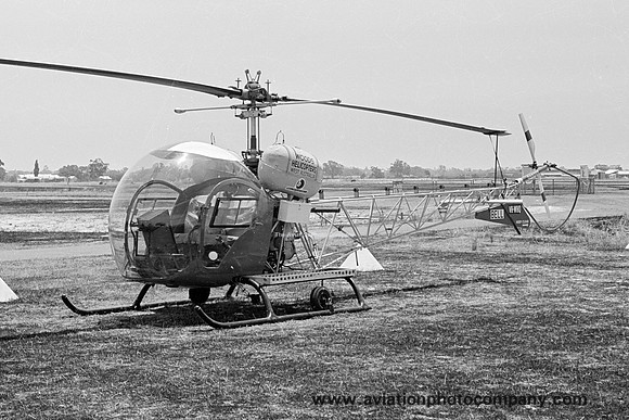 Woods Helicopters Bell 47G VH-WHQ (1968)
