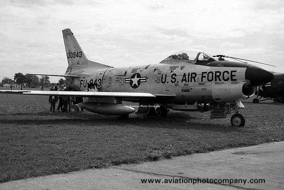 USAF North American F-86D Sabre 53-0943