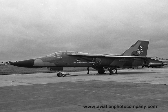 USAF 20 TFW 79 TFS General Dynamics F-111E Aardvark 68-0047/JR (1971)