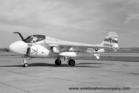 US Navy PMTC Grumman A-6E Intruder 152642/53 at Offutt AFB (1982)