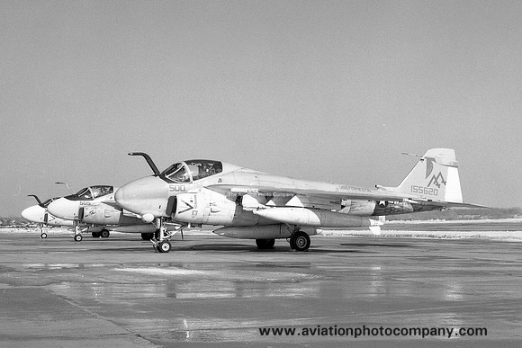 US Navy VA-85 Grumman A-6E Intruder 155620/AA-500 at Offutt AFB (1982)