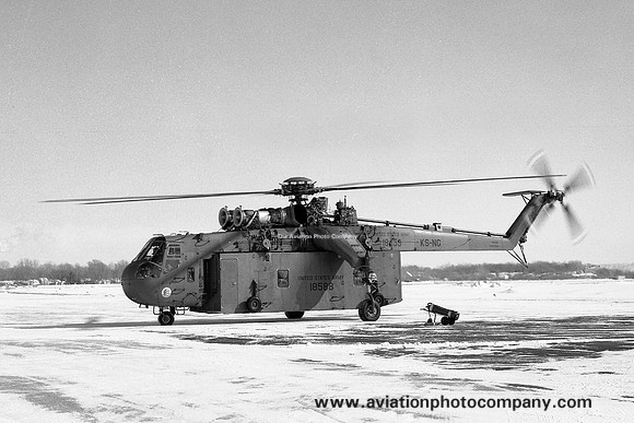 US Army Kansas ArNG Sikorsky CH-54A Tarhe 68-18459 at Offutt AFB (1982)