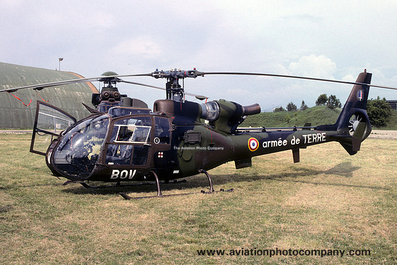 French Army 5 RHC Aerospatiale SA.341F Gazelle 1215/BOV (1996)