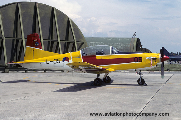 Dutch Air Force EMVO Pilatus PC-7 L-05 (1996)