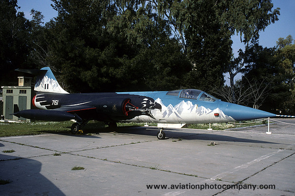 Greek Air Force Lockheed F-104G Starfighter 7151 (1996)