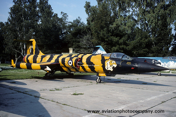 Greek Air Force Lockheed F-104G Starfighter 32730 displayed at Dekelia (1996)