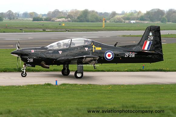 RAF 1 FTS Short Tucano T.1 ZF291 at RAF Linton-on-Ouse (2008)