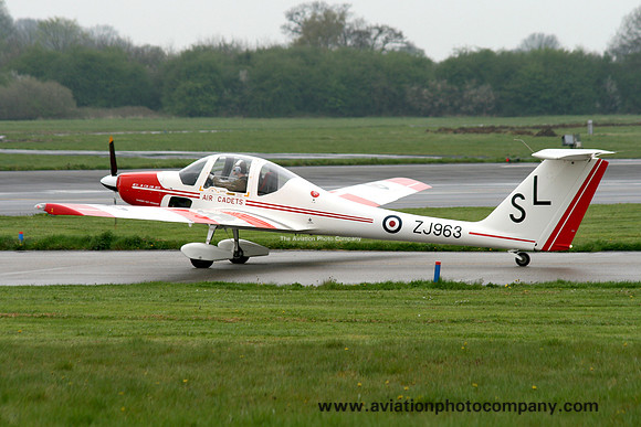RAF Air Cadets 642 VGS Grob Vigilant T.1 ZJ963/SL at RAF Linton-on-Ouse (2008)