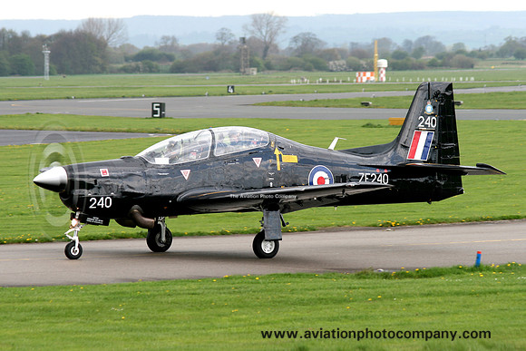 RAF 1 FTS Short Tucano T.1 ZF240 at RAF Linton-on-Ouse (2008)