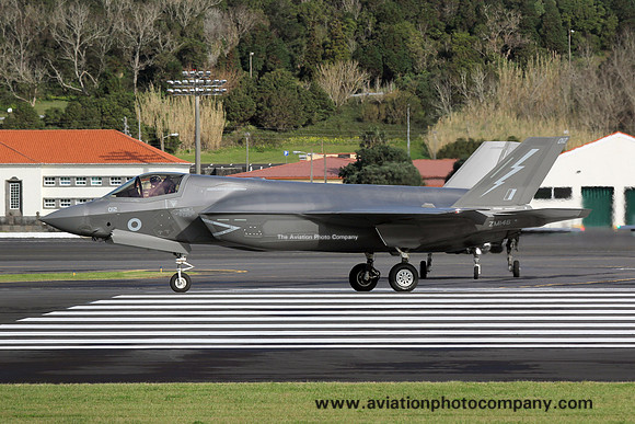RAF 617 Squadron Lockheed F-35B Lightning II ZM146/012 at Lajes (2020)