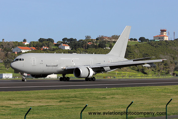 Italian Air Force 14 Stormo Boeing KC-767A MM62229/14-04 at Lajes (2020)