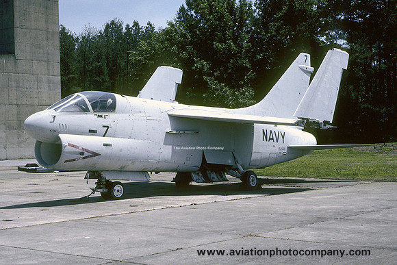 US Navy LTV A-7A Corsair 152668 at NATTC Memphis (1993)