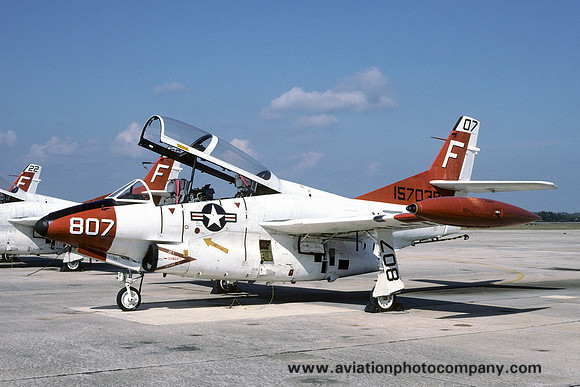 US Navy CTW-6 North American T-2C Buckeye 157038/F-807