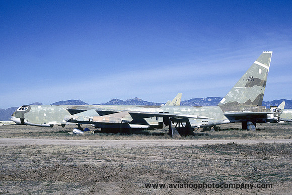USAF Boeing B-52E Stratofortress 57-0189 at AMARC Davis Monthan (1993)
