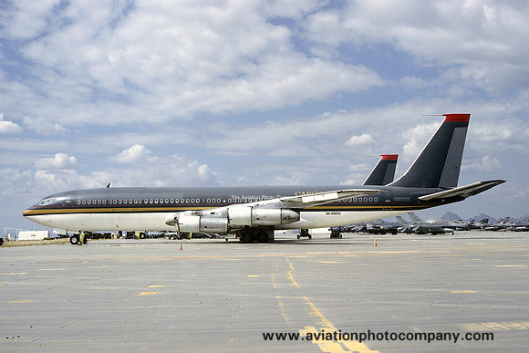 Boeing 707-384C 66-30052 prior to E-8 conversion at Davis Monthan AFB (1994)